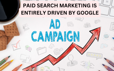 Paid search marketing is entirely driven by google